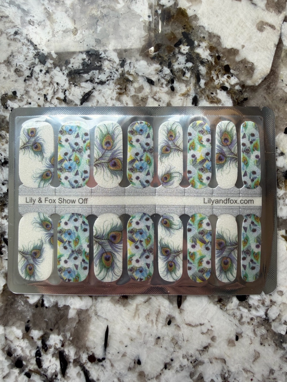 Lily & Fox Nail Wraps _ 6 Colorful Sets - Picture 6 of 7